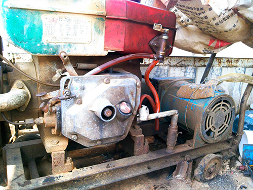 彭山单杠柴油机发电机出租